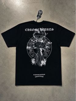 Chrome Hearts Black Graphic T-Shirt