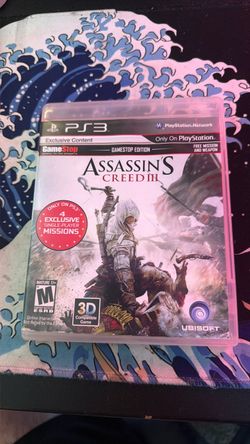 Assassins creed 3 for ps3