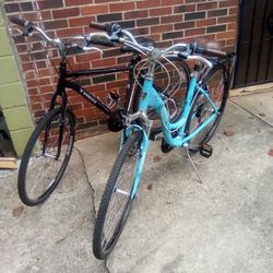 Trek His And Hers Bikes 250.00