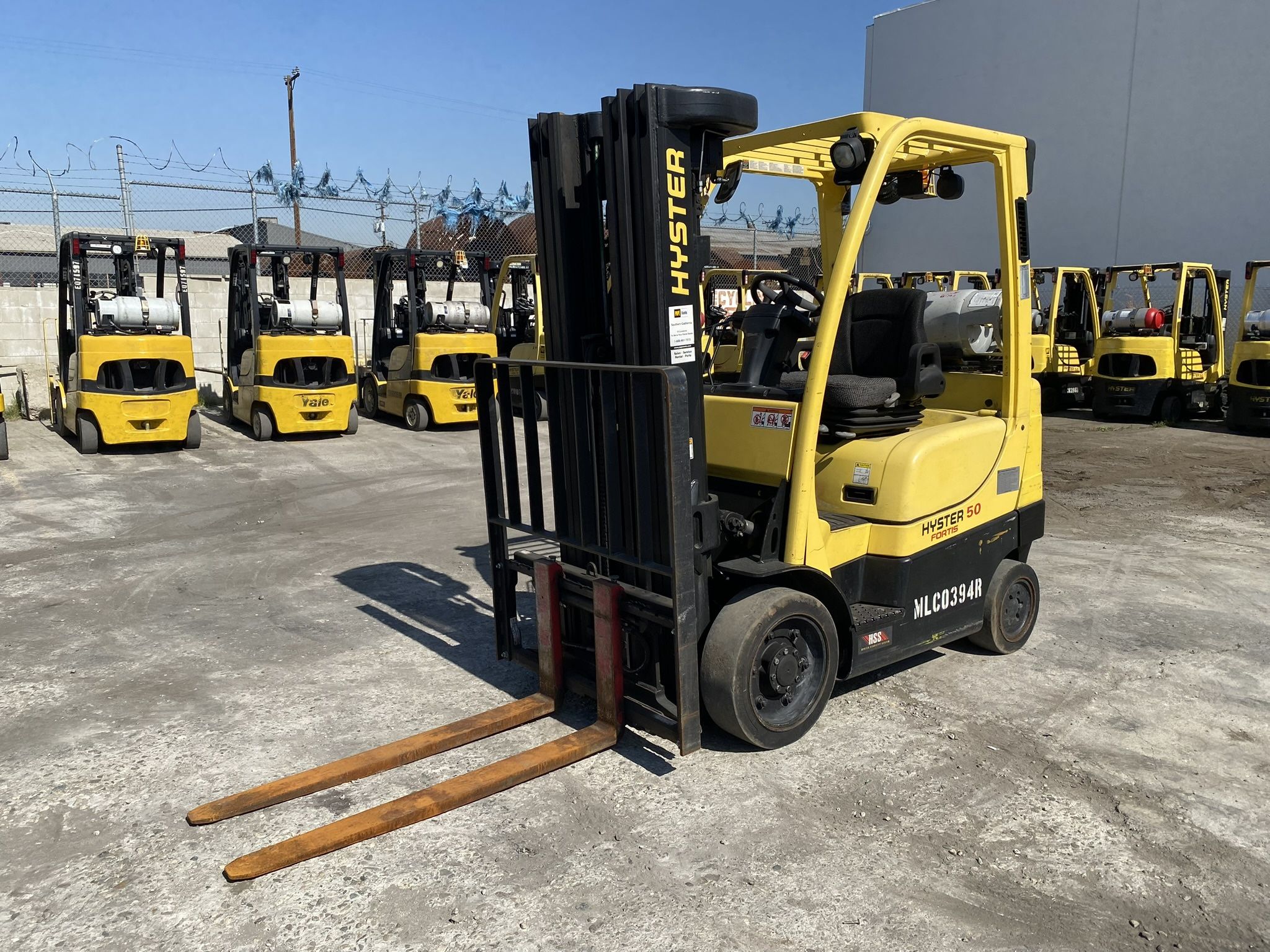 2016: Hyster S50ft Serial #: H187V06451P Subcategory: Cushion Tpire 4 Wheel Sit Down (Indoor Warehouse)