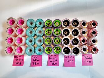 Assorted Roller Skate Wheels