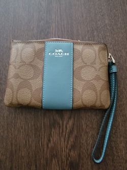 Coach  small  wallet wristlet bag.