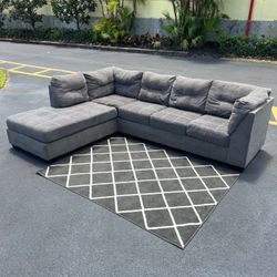 Gray Sectional Couch 