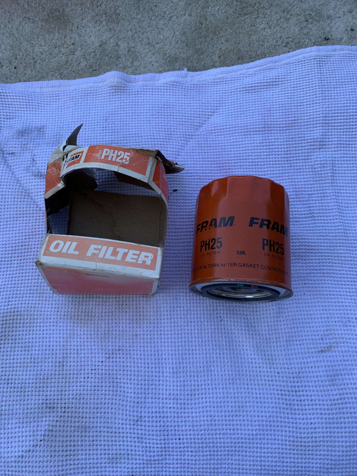 1960 Cadillac Oil Filter
