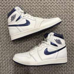 2016 Jordan 1 Retro Metallic Navy Sz 8