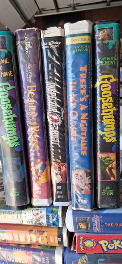 Lot of Vintage VHS Tapes Collection