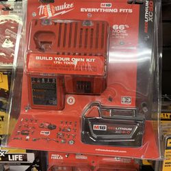Milwaukee New Kit Battery 5ah And Charger 