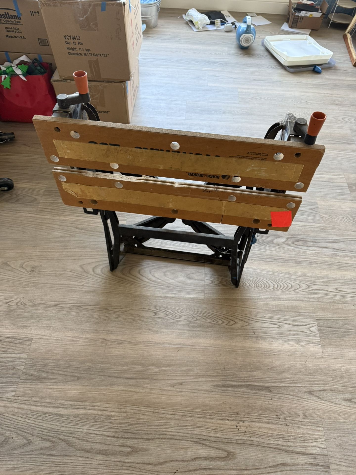 Black and decker folding workbench