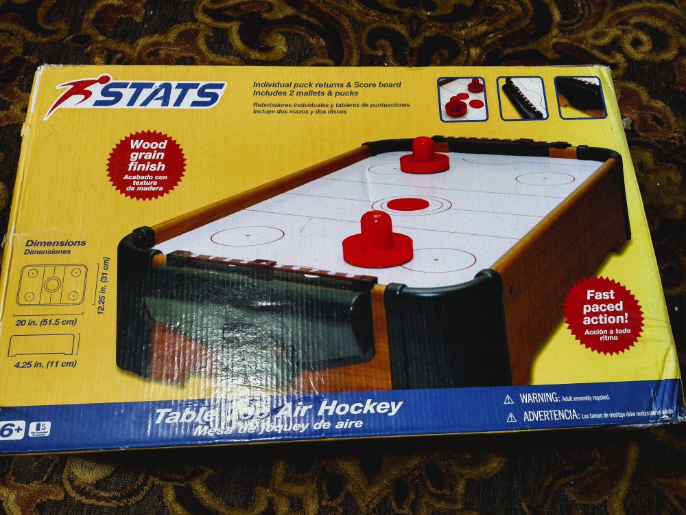 Stats Table Top Hockey  Toy