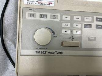 Welch Allyn TM262 Auto Tympanometer