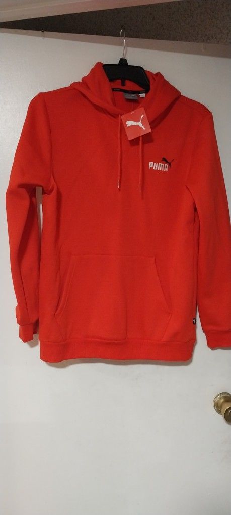 Red Puma Sweater Size Medium
