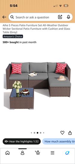 Patio Furniture