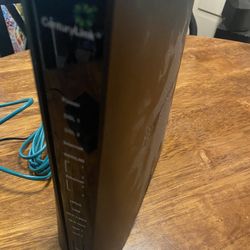 WiFi Modem Router By Century Link green cable