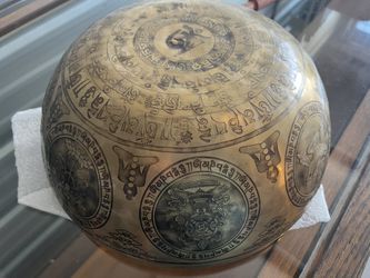 hand made singing bowls 5”-12”