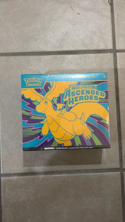 SEALED ASCENDED HEROES ETB