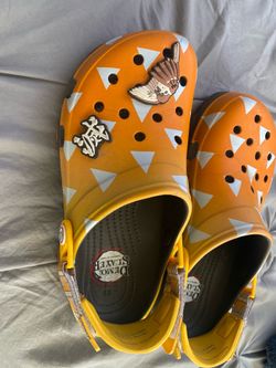 Title: Demon Slayer Zenitsu Crocs - Size M8/W10 - $50