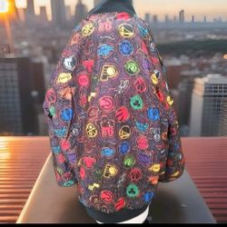 Brand New Jeff Staples Team Logo Bomber Jacket 