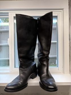 Tory Burch Leather Boots – Size 7M (Excellent Condition + New Heels and Half Soles)