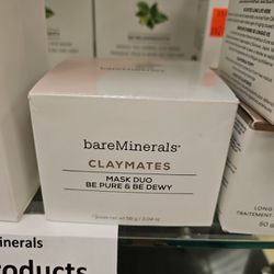 BareMinerals ClayMates Be Pure & Be Dewy Mask Duo 2.04 oz