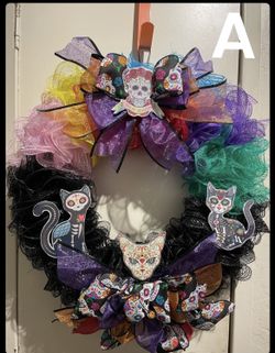 Dia De Los  Muertos Wreaths