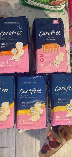 Carefree pads 5X$20
