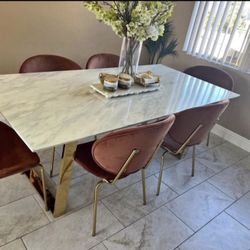 Dining Table Marble 