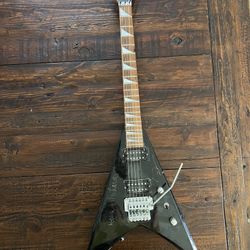 Jackson KING V signed by Dave Mustaine