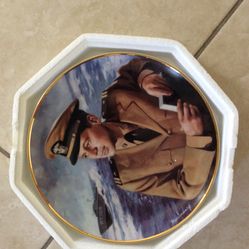 Hero Of PT 109 JFK Plate