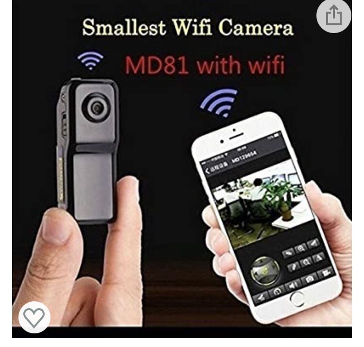 HD Mini MD81 WIFI camera