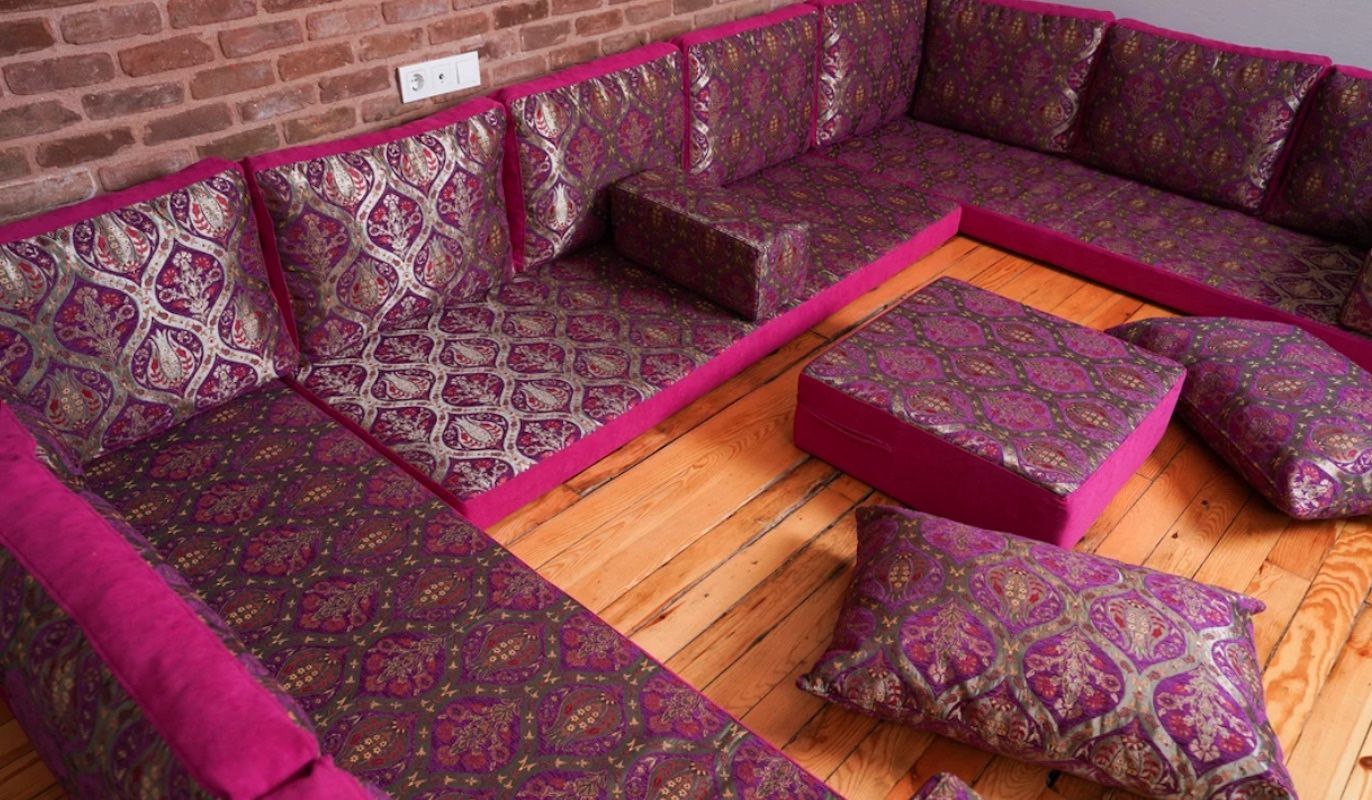 Ottoman Double Couch Set