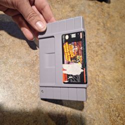 Super Nintendo Mario RPG Authentic Sticker Damage $50