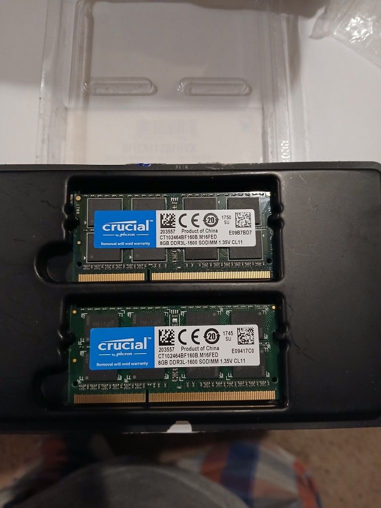 16g DDR3(8gx2)RAM for Laptop Performance Upgrade