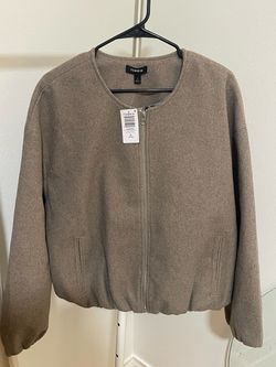 Torrid gray zip up jacket. Brand new with tags. 1xl plus size