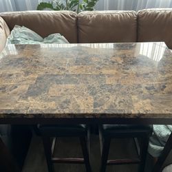 Small Table W/2 Stools 
