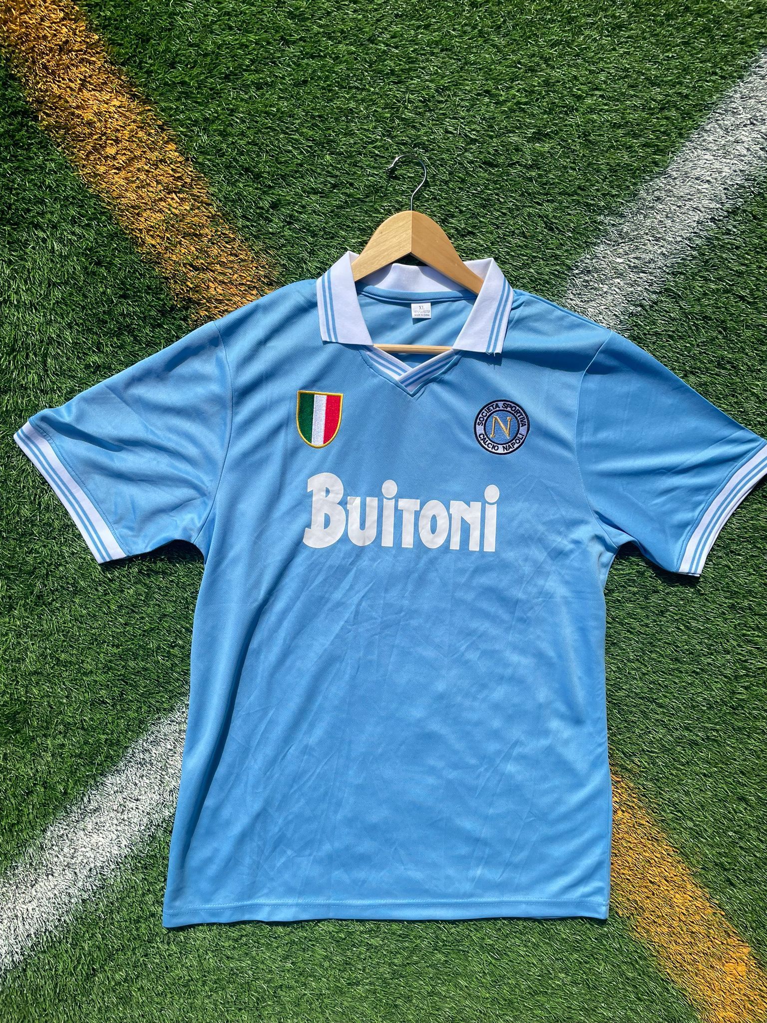 Napoli 1986 Home - Retro Soccer Jersey