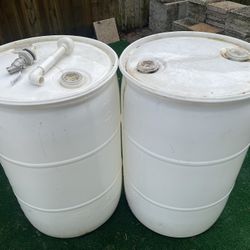 55 Gallon Drums two pack