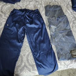Navy Scrub Pants