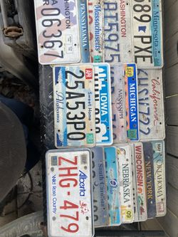 Different State Plates
