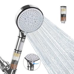 Filtered Shower Head with Handheld