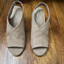 Brand New Stacked Heels Size 7.5W