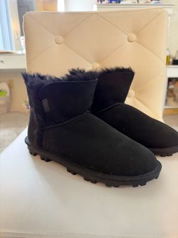 Black Suede Kirkland boots