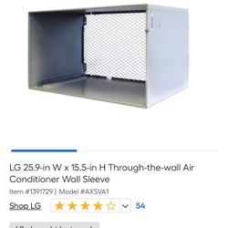 LG Through The Wall Sleeve For Room Air Conditioner $50