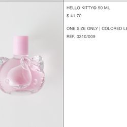 Hello Kitty Zara perfume 