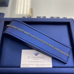 Bracelets Figaro 10k 