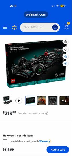 Lego Mercedes F1 Technic