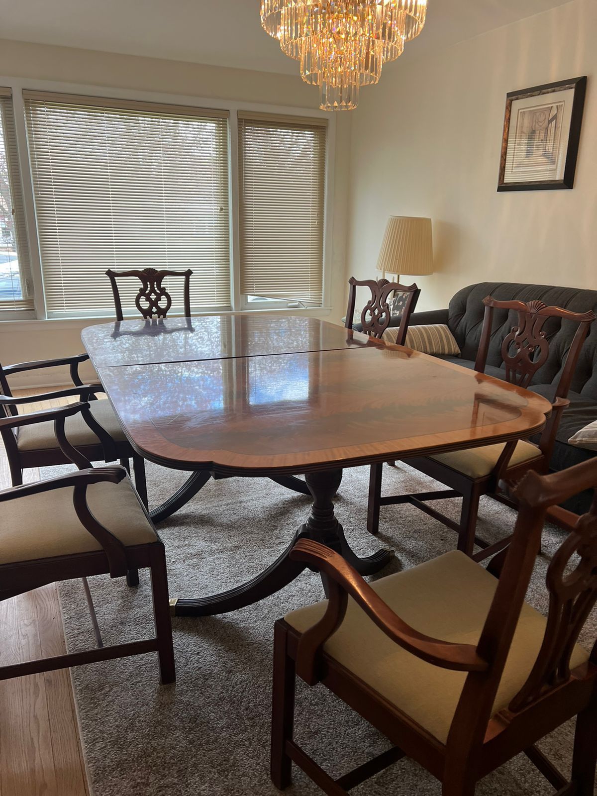 Dining Room Table With 6 Chairs