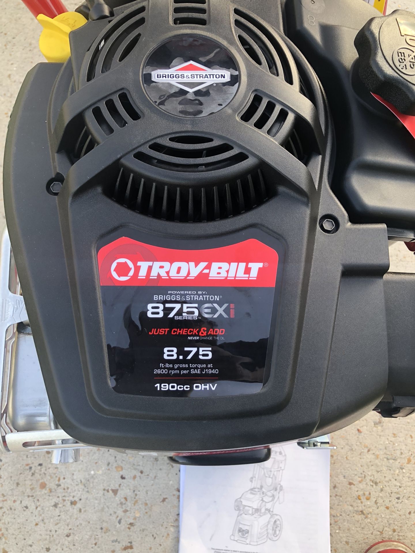 TroyBilt pressure washer 2800 PSI BRAND NEW!! 45 day warranty Free