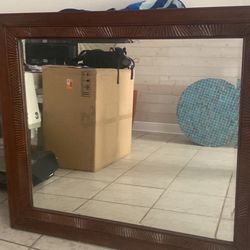  Miror  Solid Wood Construction 