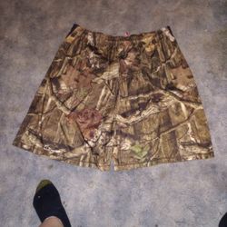 Approx Size 2/3XL Men's Casual Shorts Elastic Waist (21"W/10"L