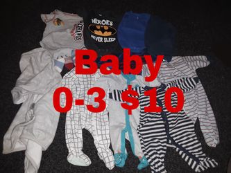 Baby Clothes 0-3months